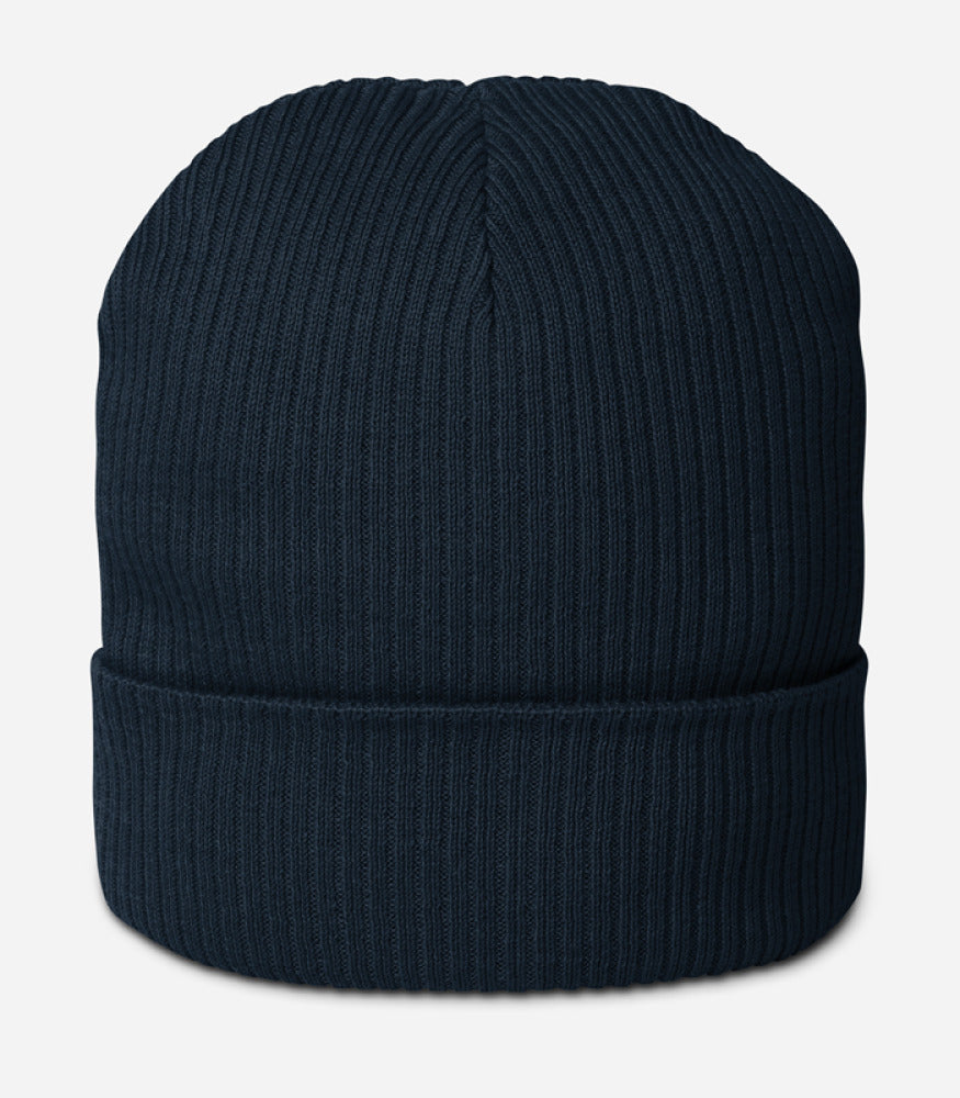 Organic Ribbed Beanie | Atlantis