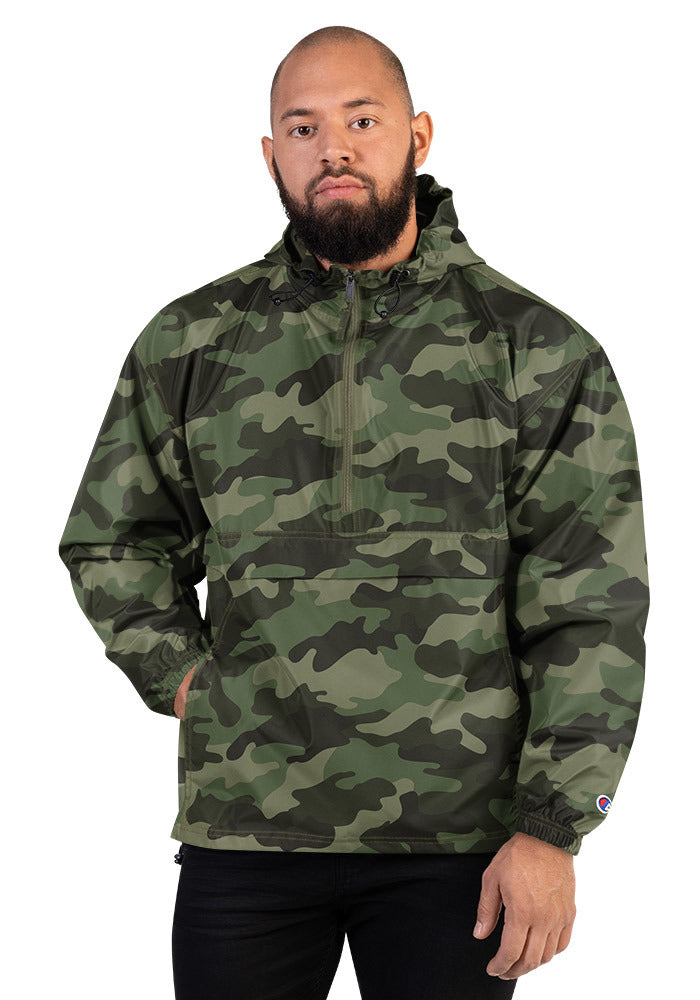 Embroidered Champion Packable Jacket