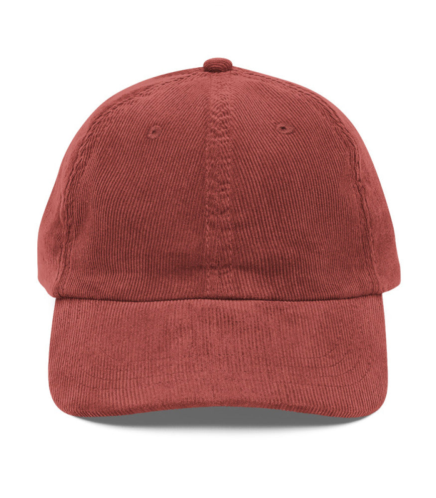 Vintage Corduroy Cap | Big Accessories BA703