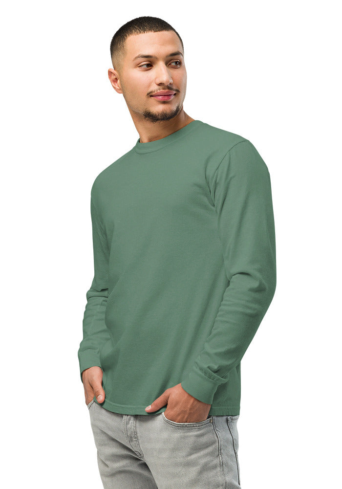 Unisex Garment-Dyed Heavyweight Long Sleeve Shirt | Comfort Colors 6014