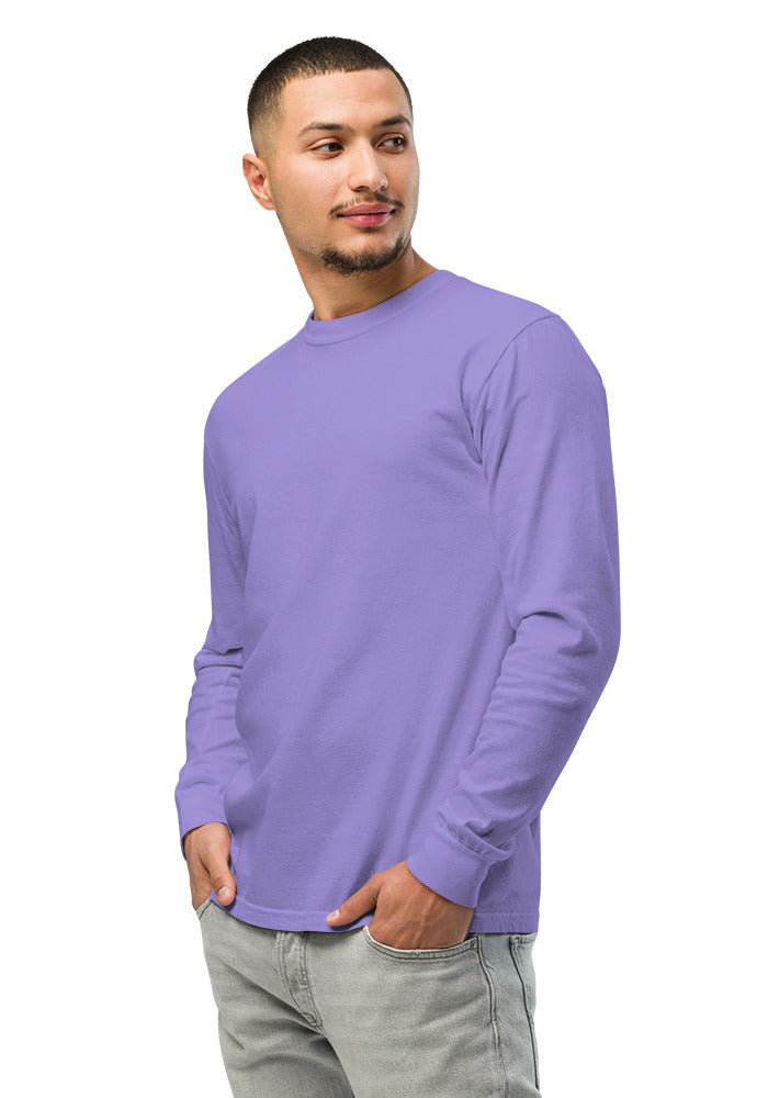 Unisex Garment-Dyed Heavyweight Long Sleeve Shirt | Comfort Colors 6014