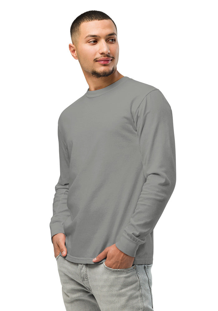 Unisex Garment-Dyed Heavyweight Long Sleeve Shirt | Comfort Colors 6014