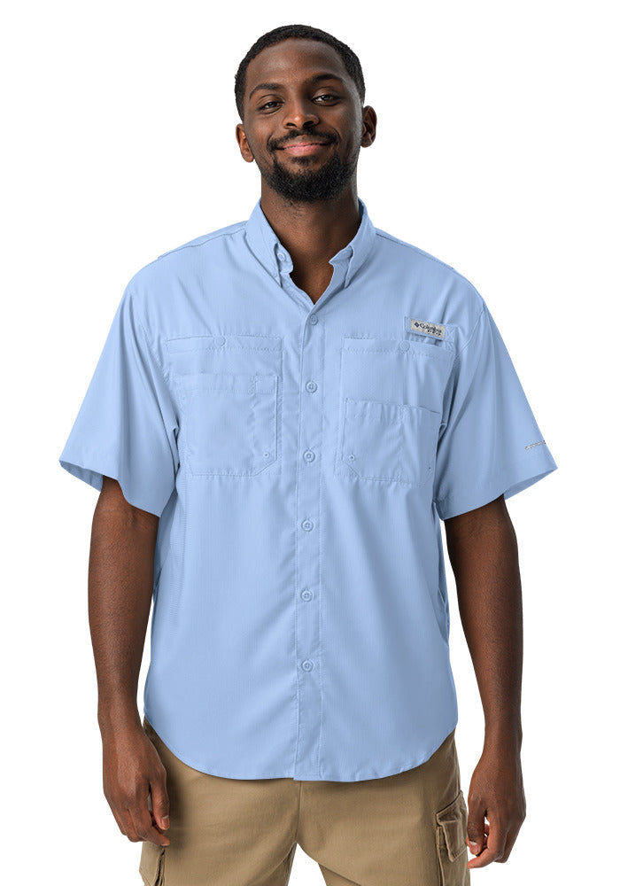 Men's Columbia Short Sleeve Button Shirt
