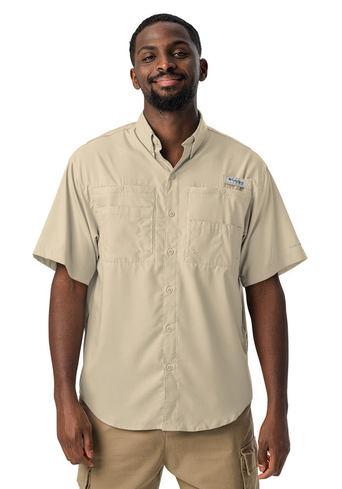 Men's Columbia Short Sleeve Button Shirt